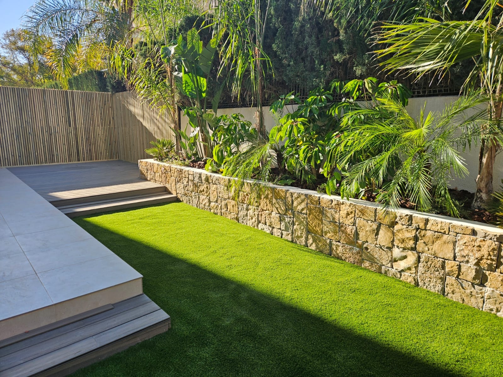 Artificial grass Costa Blanca garden improvement